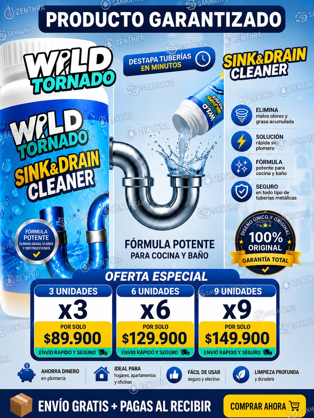 WILDTORNADO DESTAPACAÑERIA EL ORIGINAL